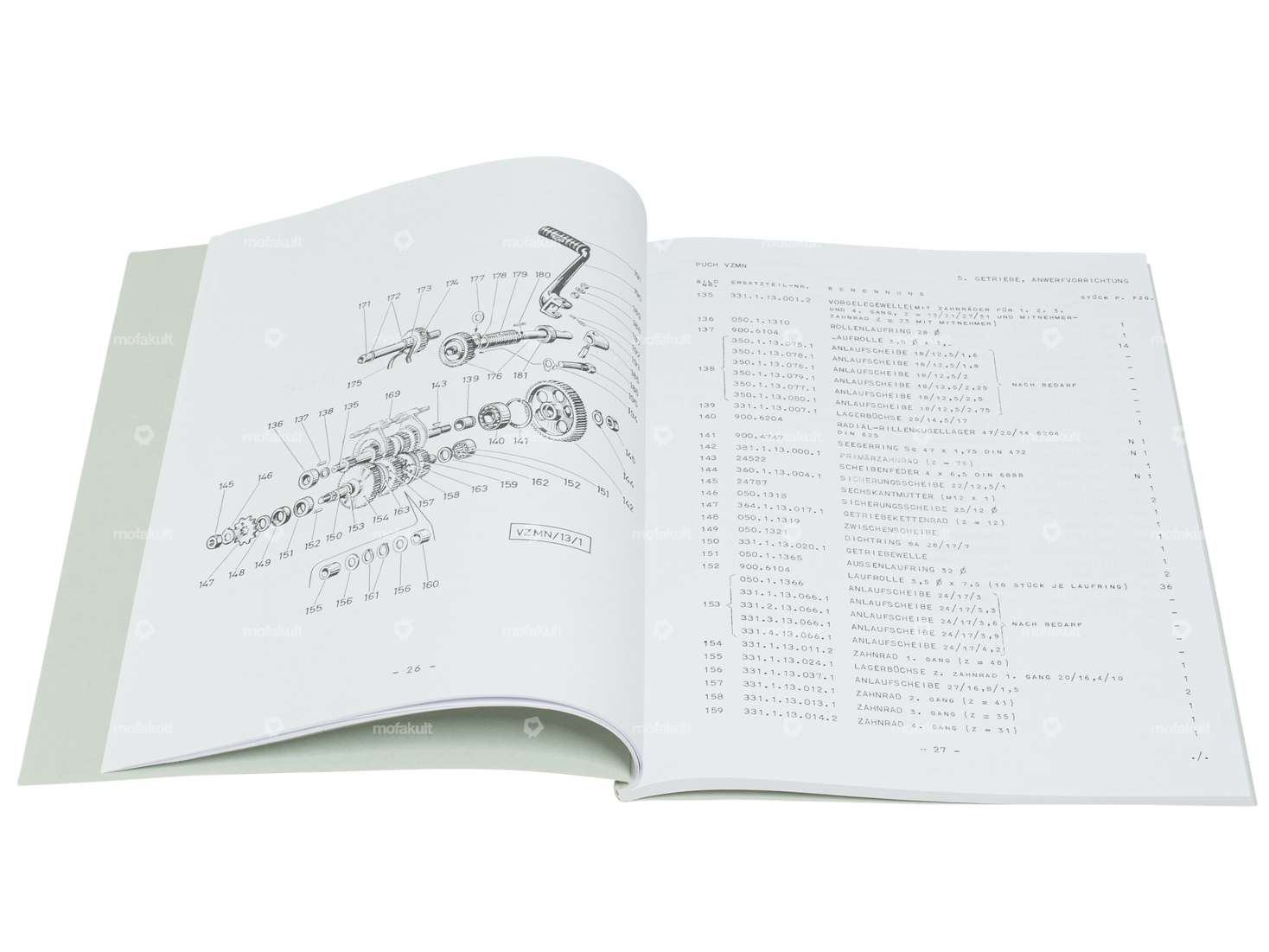Spare parts catalog | Puch VZM 4-speed (CH, DE, NOR) Carousel Image 3