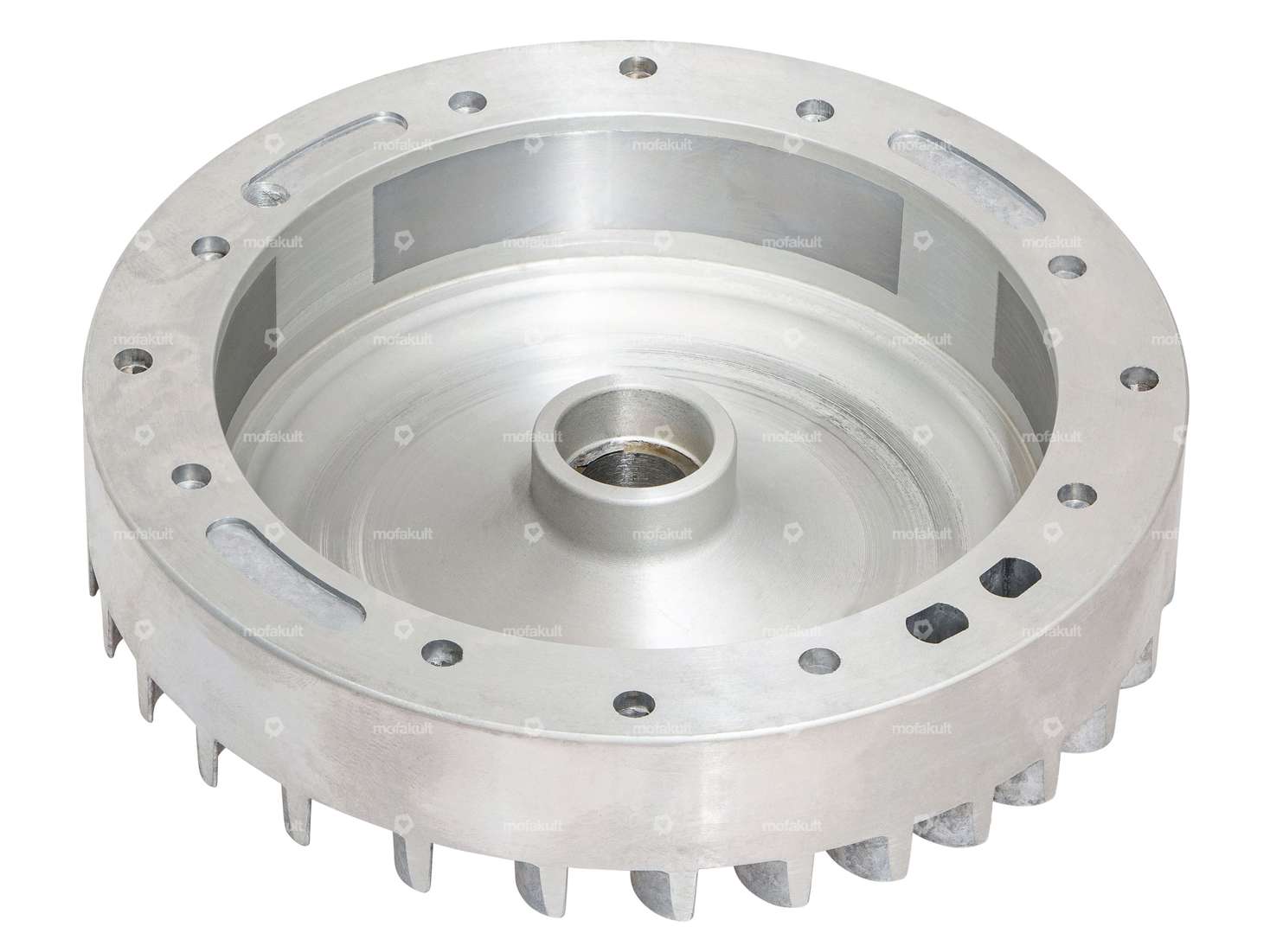 GPO Schwungrad 800 g Drehschieber-Welle elektronische Zündung | Piaggio Ciao, SI, Bravo, Boxer Carousel Image 2