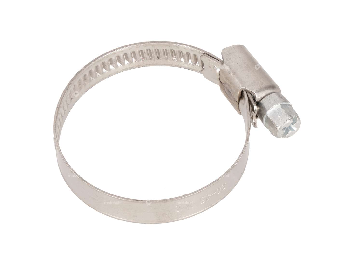 Schraubschelle 30 - 45 mm W2 Inox / verzinkt Carousel Image 1