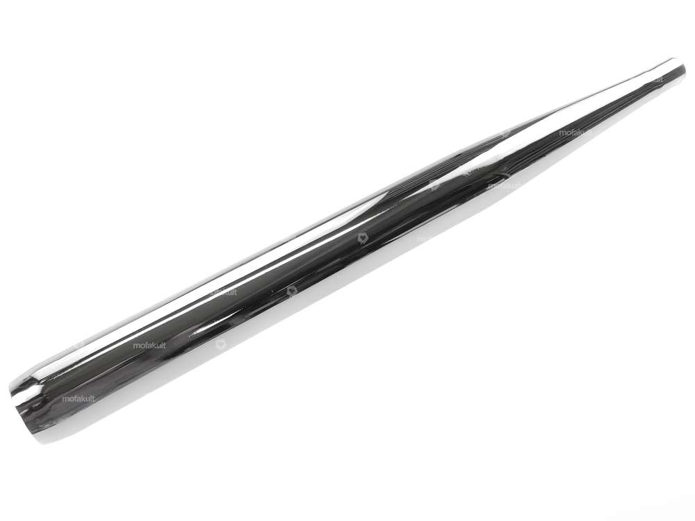 Auspuff Zigarre Ø 26 / 60 mm Chrom | Zündapp Carousel Image 1