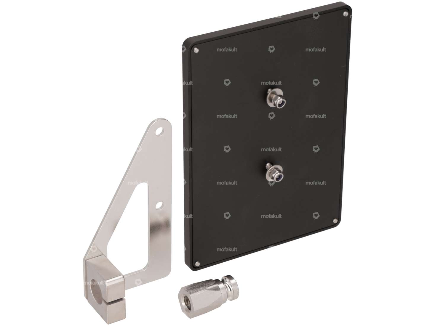 66HEROES Nummernschildhalter-Set seitlich inkl. Rahmen & Aufnahmezapfen (CH-Version) Carousel Image 2