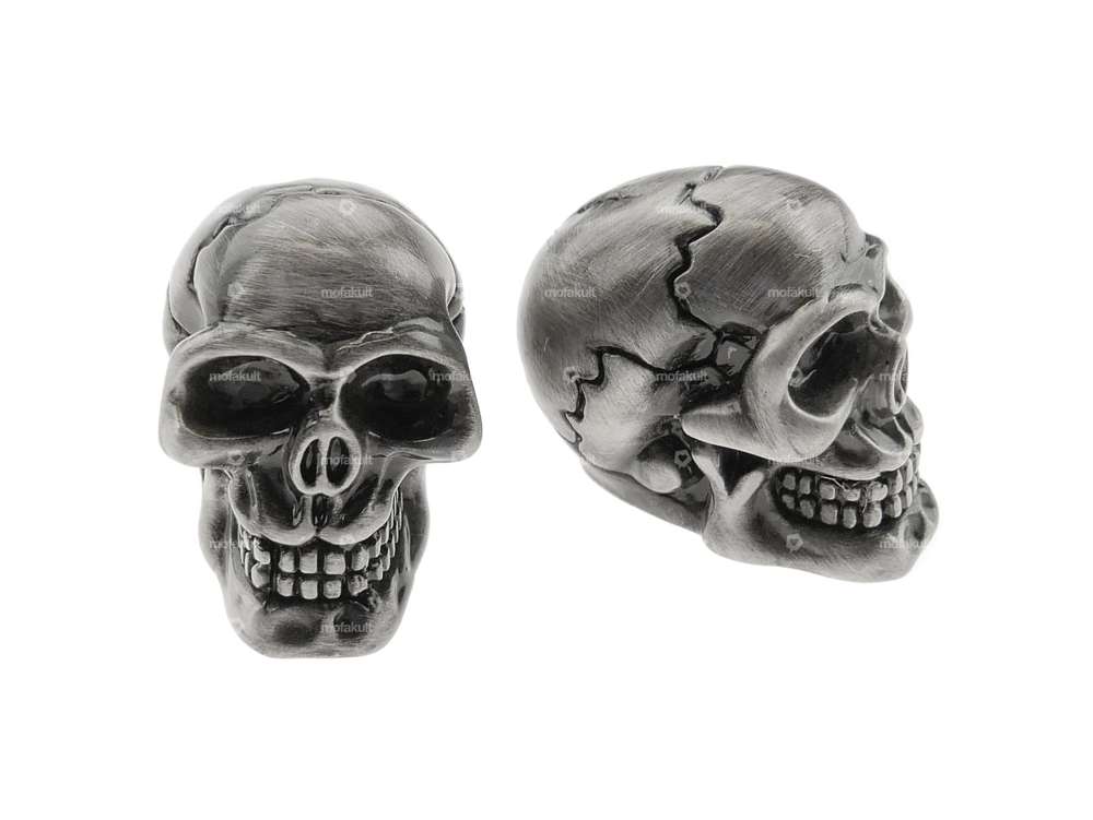 Valve caps Skull Custom blank aluminum Carousel Image 1