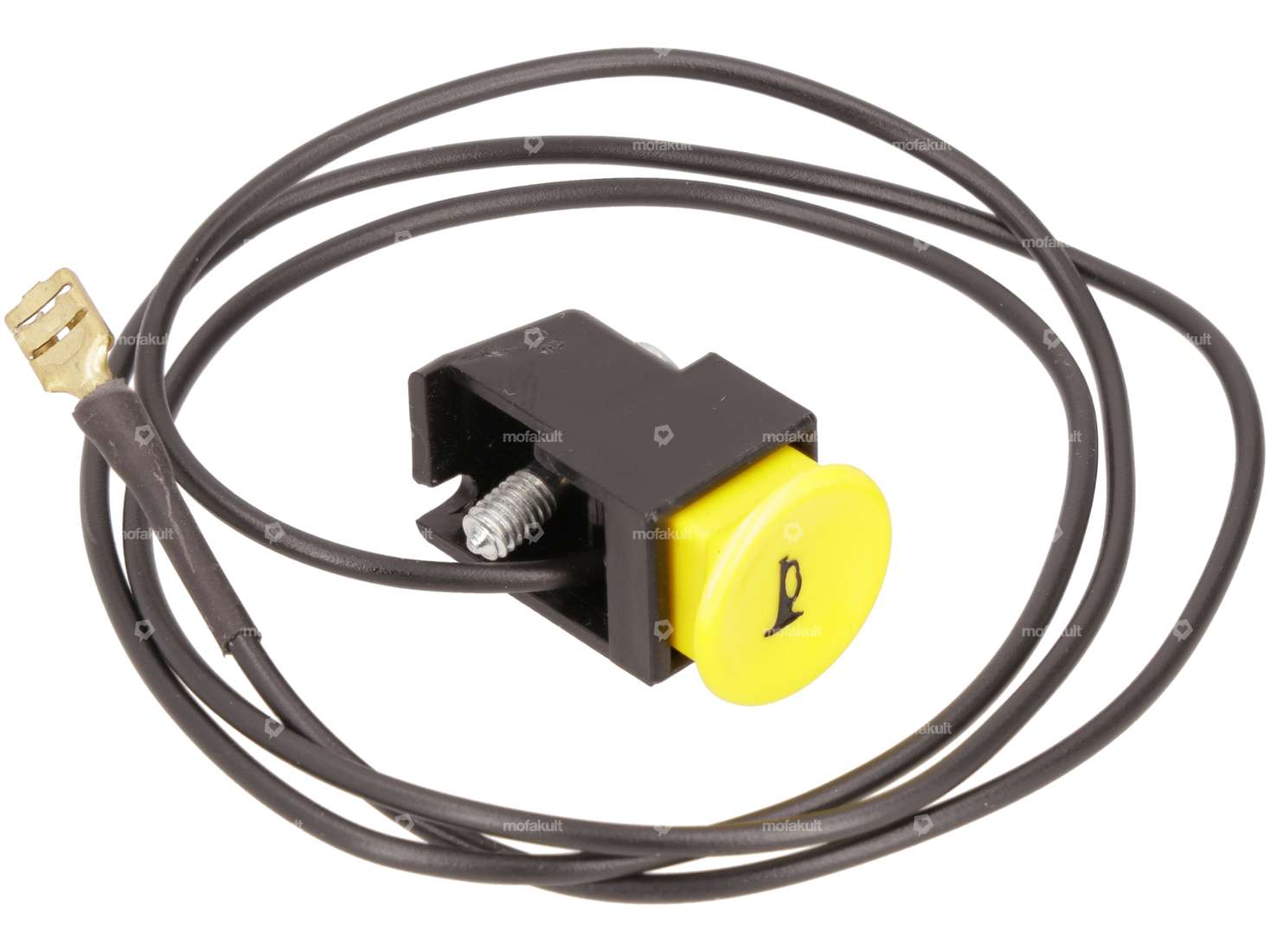 Knopf Hupe gelb | Piaggio Ciao, SI, Bravo, Boxer Carousel Image 1