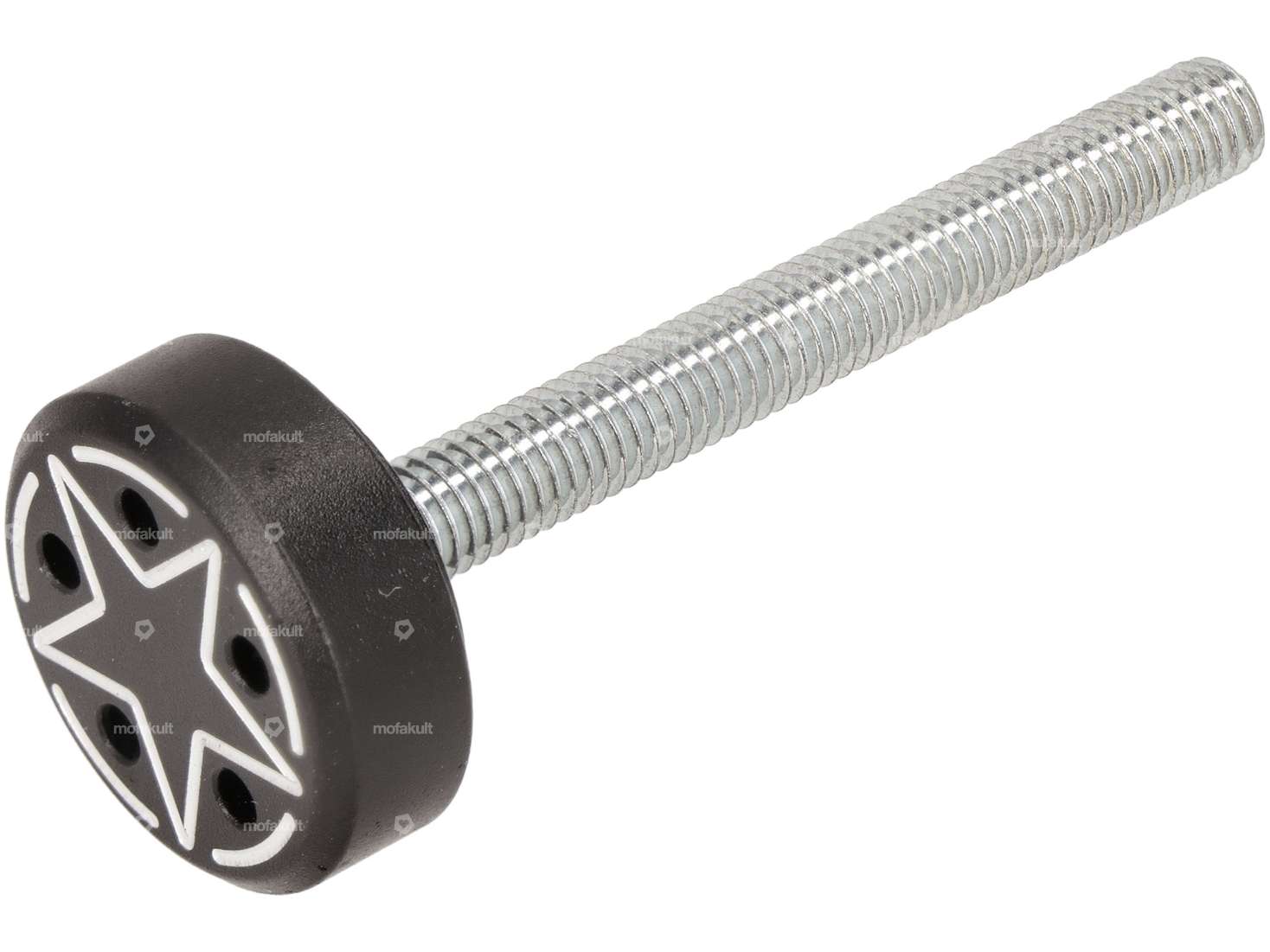 66HEROES Schraube Seitenschutz 45 mm Alu schwarz Star Carousel Image 1