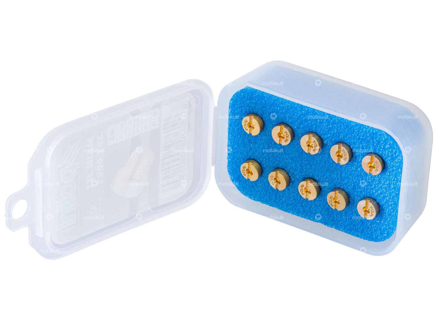 Polini Düsen-Set M6 (160 - 178) Dell'Orto PHVA, PHBN, PHBL, PHBH, SHB, PHF, PHVB, FRD, FRG Carousel Image 1