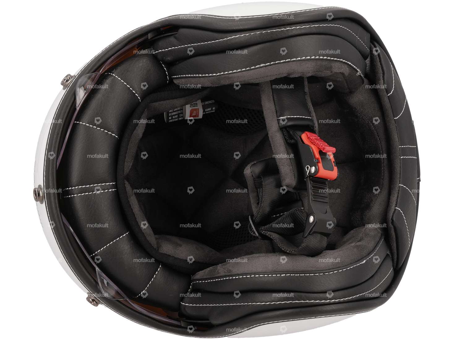 MT Helmets Jet-Helm «Le Mans» weiss (S-XL) Carousel Image 4