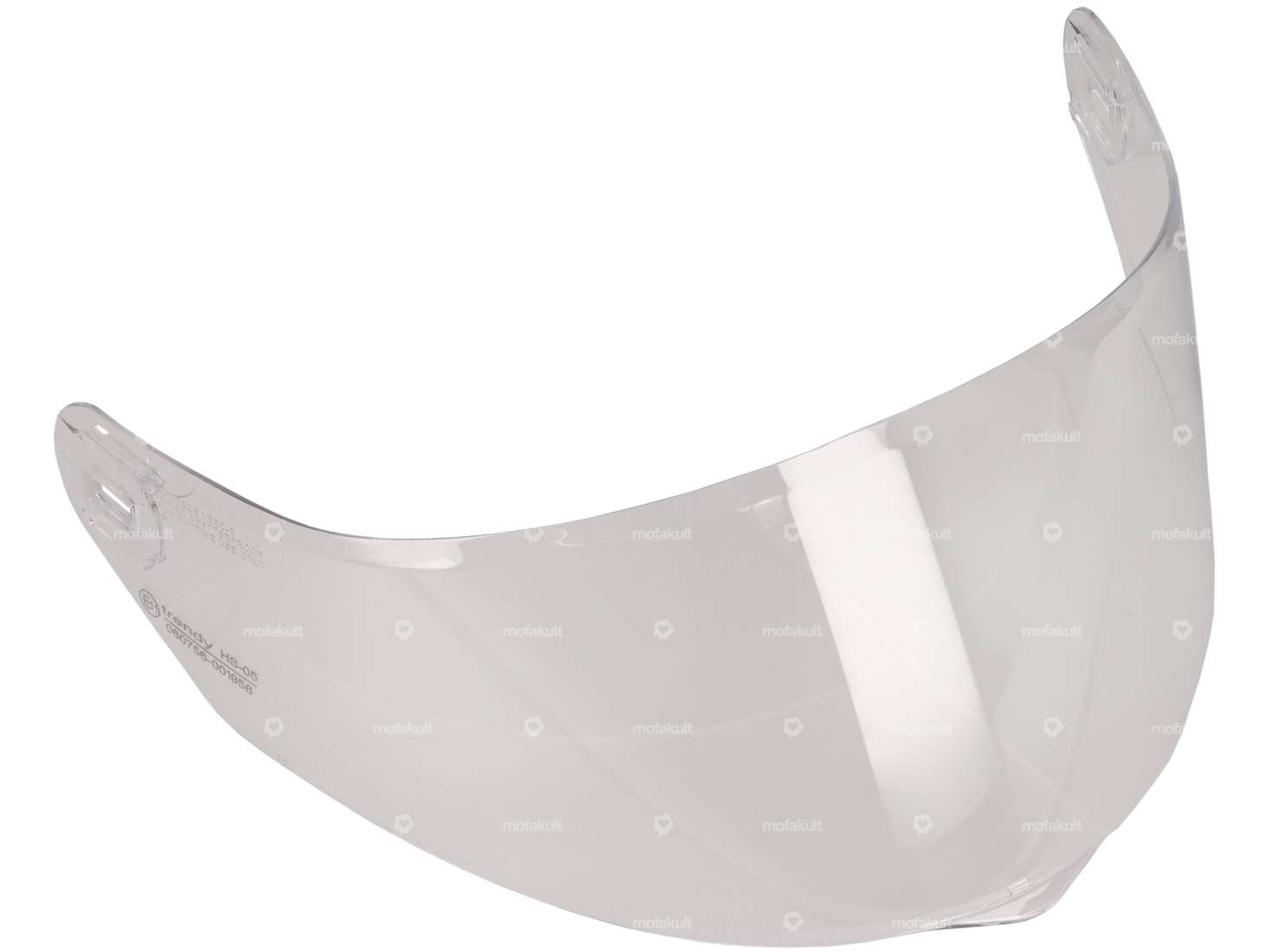 Replacement visor "Trendy" full-face helmet clear Carousel Image 1