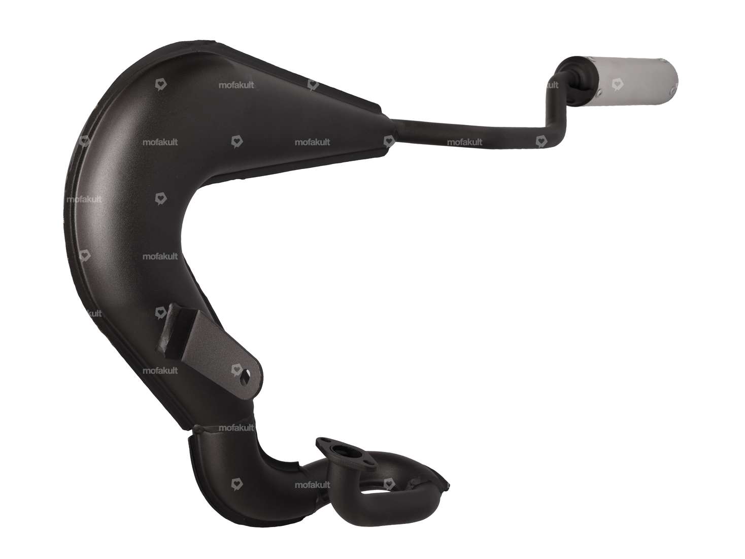 TECNO "off road EVO" exhaust black | Puch Carousel Image 4