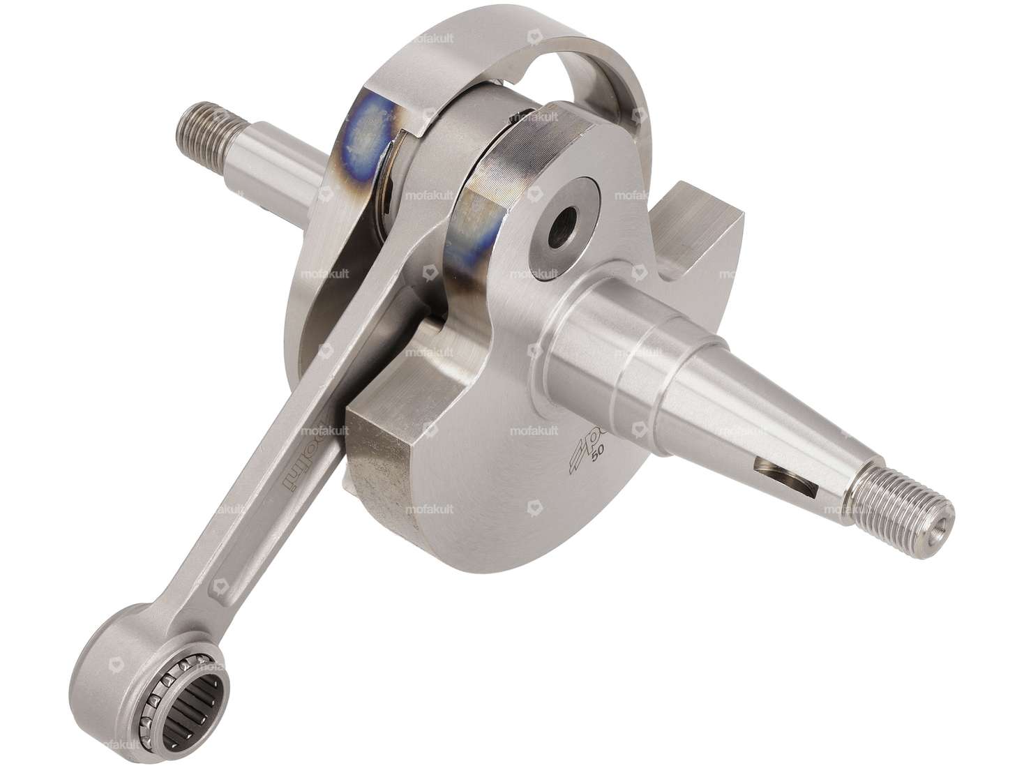 Polini Kurbelwelle «Racing» 60 mm Langhub | Vespa PX, P, Cosa, GTR, TS, Sprint V. Carousel Image 2