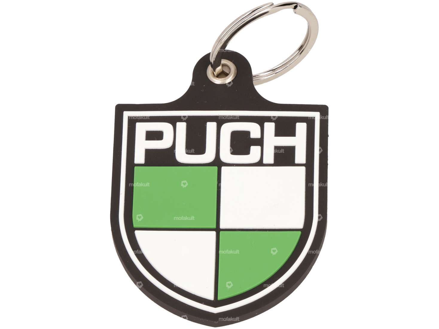 mk-Merch Schlüsselanhänger «PUCH»-Wappen Gummi Carousel Image 1