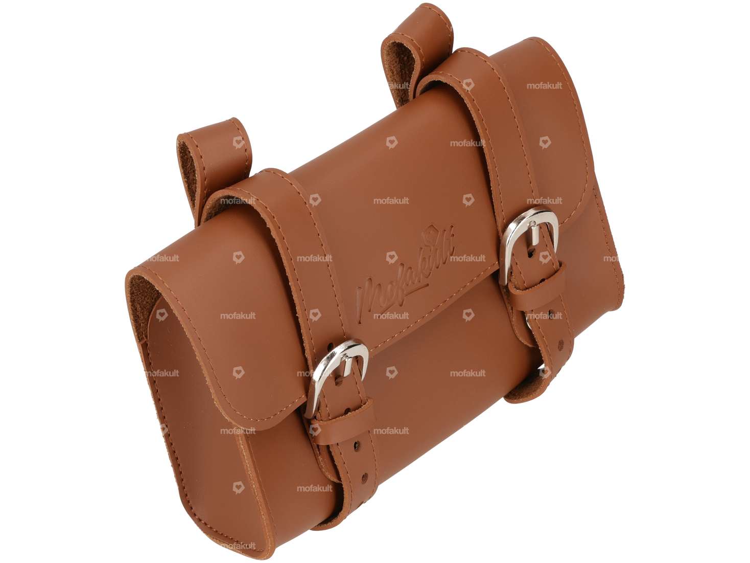 mk-Merch Satteltasche gross braun Carousel Image 1