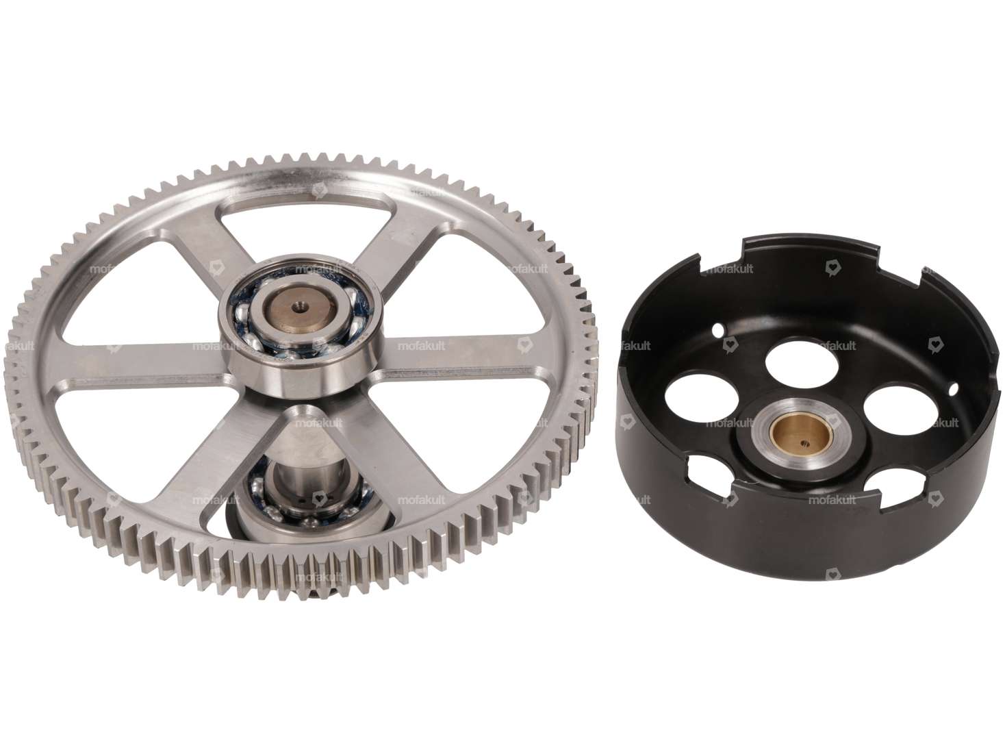 ASP Kupplungskorb & Stirnrad-Set 19:94 Zähne CNC | Puch E50 Carousel Image 2