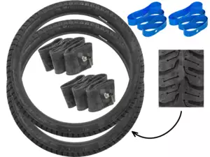 Michelin 2.25 x 17" tire set Michelin 2.25 x 17" tire set