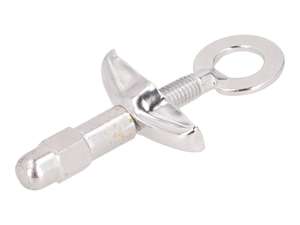 Radspanner Ă 11 mm M6 FĂŒhrungsblech Spezialmutter gerade verzinkt Radspanner Ă 11 mm M6 FĂŒhrungsblech Spezialmutter gerade verzinkt