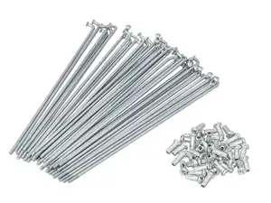 GPO Speichen-Set inkl. Nippel (2.9 x 177 mm) Stahl verzinkt GPO Speichen-Set inkl. Nippel (2.9 x 177 mm) Stahl verzinkt