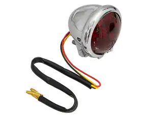 66HEROES Rücklicht «Minnesota» Chrom rote Linse 66HEROES Rücklicht «Minnesota» Chrom rote Linse