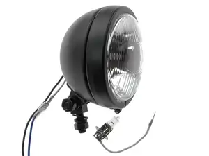 Headlight "Louisiana" black Headlight "Louisiana" black