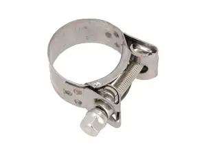 Screw clamp 34 - 37 mm solid galvanized Screw clamp 34 - 37 mm solid galvanized