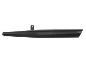 Auspuff Boss Demper Ø 28 / 60 mm mit Lasche schwarz | Puch Auspuff Boss Demper Ø 28 / 60 mm mit Lasche schwarz | Puch