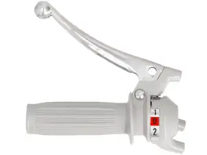 Schaltgriff 2-Gang (Magura Nachbau) grau / grau Schaltgriff 2-Gang (Magura Nachbau) grau / grau