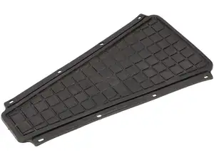 RMS Fussmatte Durchstieg schwarz | Vespa P, PX RMS Fussmatte Durchstieg schwarz | Vespa P, PX