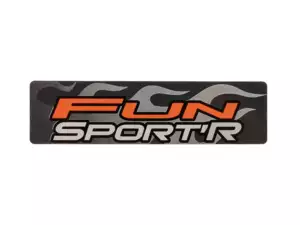 Aufkleber Seitenverkleidung | Tomos Fun Sport´R Aufkleber Seitenverkleidung | Tomos Fun Sport´R