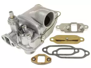 Vergaser-Set 17 mm Bing SSB inkl. CNC Zwischenflasch Vergaser-Set 17 mm Bing SSB inkl. CNC Zwischenflasch