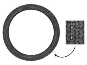 Mitas 2.25 x 17" tires B4 Allround Mitas 2.25 x 17" tires B4 Allround