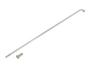 GPO 17" Speiche einzeln inkl. Nippel (2.9 x 188 mm) Inox GPO 17" Speiche einzeln inkl. Nippel (2.9 x 188 mm) Inox