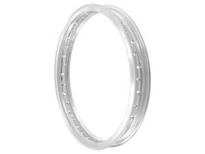 Felgenring 1.60 x 17" (55 mm) Alu silber eloxiert grosse Nippellöcher Felgenring 1.60 x 17" (55 mm) Alu silber eloxiert grosse Nippellöcher
