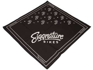 Siggnature Bandana schwarz / creme 50 x 50 cm Siggnature Bandana schwarz / creme 50 x 50 cm