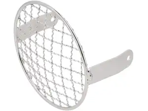 Lampengitter rund Chrom Lampengitter rund Chrom