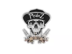 Gang Patch «PirateZ» 45 x 60 mm Gang Patch «PirateZ» 45 x 60 mm