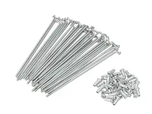 14" Speichen-Set inkl. Nippel (2.9 x 145 mm) Stahl verzinkt 14" Speichen-Set inkl. Nippel (2.9 x 145 mm) Stahl verzinkt