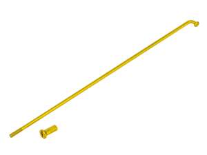 GPO 17" Speiche einzeln inkl. Nippel (2.9 x 188 mm) gold GPO 17" Speiche einzeln inkl. Nippel (2.9 x 188 mm) gold
