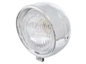 Scheinwerfer rund Chrom (mit Spoiler) Scheinwerfer rund Chrom (mit Spoiler)