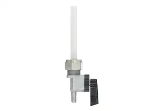 OMG fuel tap vertical M16x1 labeled (with union nut) pointing downwards OMG fuel tap vertical M16x1 labeled (with union nut) pointing downwards