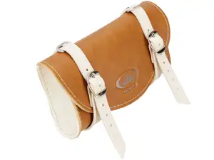 Saddle bag "Classic" light brown / cream Saddle bag "Classic" light brown / cream