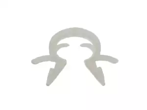 Federklammer Rahmen Ø 4 mm transparent NOS | Piaggio Federklammer Rahmen Ø 4 mm transparent NOS | Piaggio