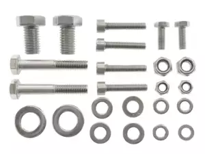 GPO screw set fork reinforced Inox GPO screw set fork reinforced Inox