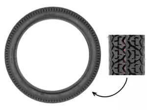 Mitas 2.75 x 17" Reifen B7 Allround Mitas 2.75 x 17" Reifen B7 Allround