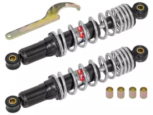 YSS Stossdämpfer 28 cm schwarz / Chrom (Öldruck) YSS Stossdämpfer 28 cm schwarz / Chrom (Öldruck)