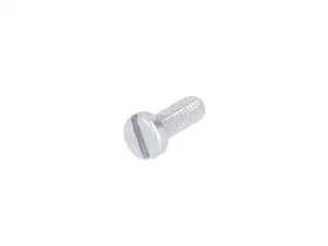 Schraube M4x10 Flachkopf Schlitz verzinkt Schraube M4x10 Flachkopf Schlitz verzinkt