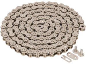 KMC Antriebskette silber vernickelt 415H (verstärkt) 128L KMC Antriebskette silber vernickelt 415H (verstärkt) 128L