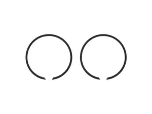 Airsal Kolbenringe 38x1.5 mm schwarz (Paar) | Tomos Airsal Kolbenringe 38x1.5 mm schwarz (Paar) | Tomos