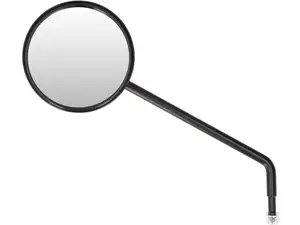 Bumm Spiegel rund abgewinkelt links schwarz Bumm Spiegel rund abgewinkelt links schwarz