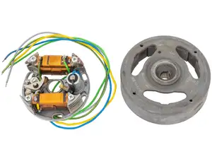 Zündung rechtsdrehend externe Zündspule / Zusatzlichtspulen 6V 22-5 / 10W NOS Zündung rechtsdrehend externe Zündspule / Zusatzlichtspulen 6V 22-5 / 10W NOS