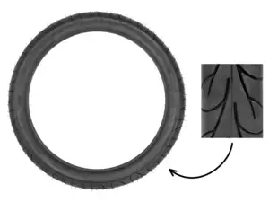 Continental Go 2.50 x 17" tires Semi-Slick Continental Go 2.50 x 17" tires Semi-Slick