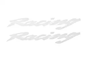 Paar Racing Kleber weiss Paar Racing Kleber weiss