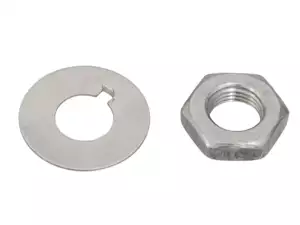 swiing® revival Ritzelbefestigung M10x1 (Mutter & Scheibe) Inox | Sachs 502, 50/2 swiing® revival Ritzelbefestigung M10x1 (Mutter & Scheibe) Inox | Sachs 502, 50/2